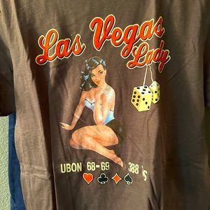 CockPit Crew Brown 100% cotton women’s T-shirt, NWOT, from Manhattan, NYC